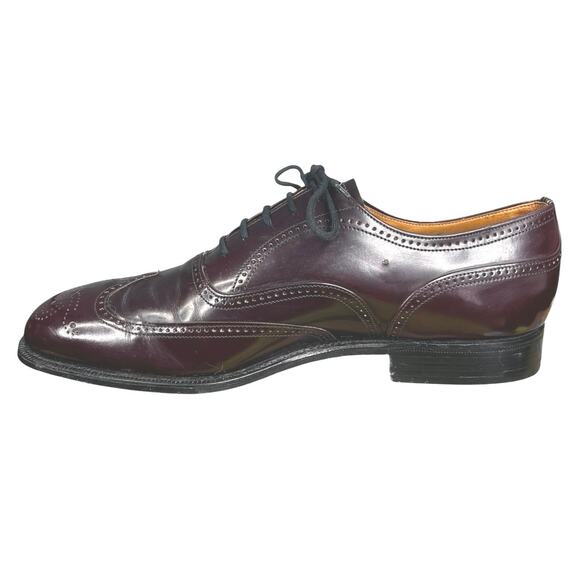 Church’s Burwood Custom Grade Wide Burgundy Brogue Oxfords  Size 7.5 E main image 9